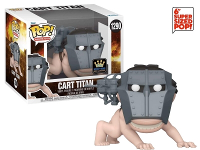 Funko Pop Super Attack On Titan S4 - Cart Titan Funko Specialty Series No:1290 6"