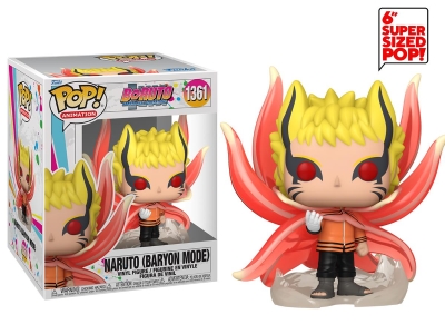 Funko Pop Super: Boruto S3 - Naruto Baryon Mode No:1361  6"