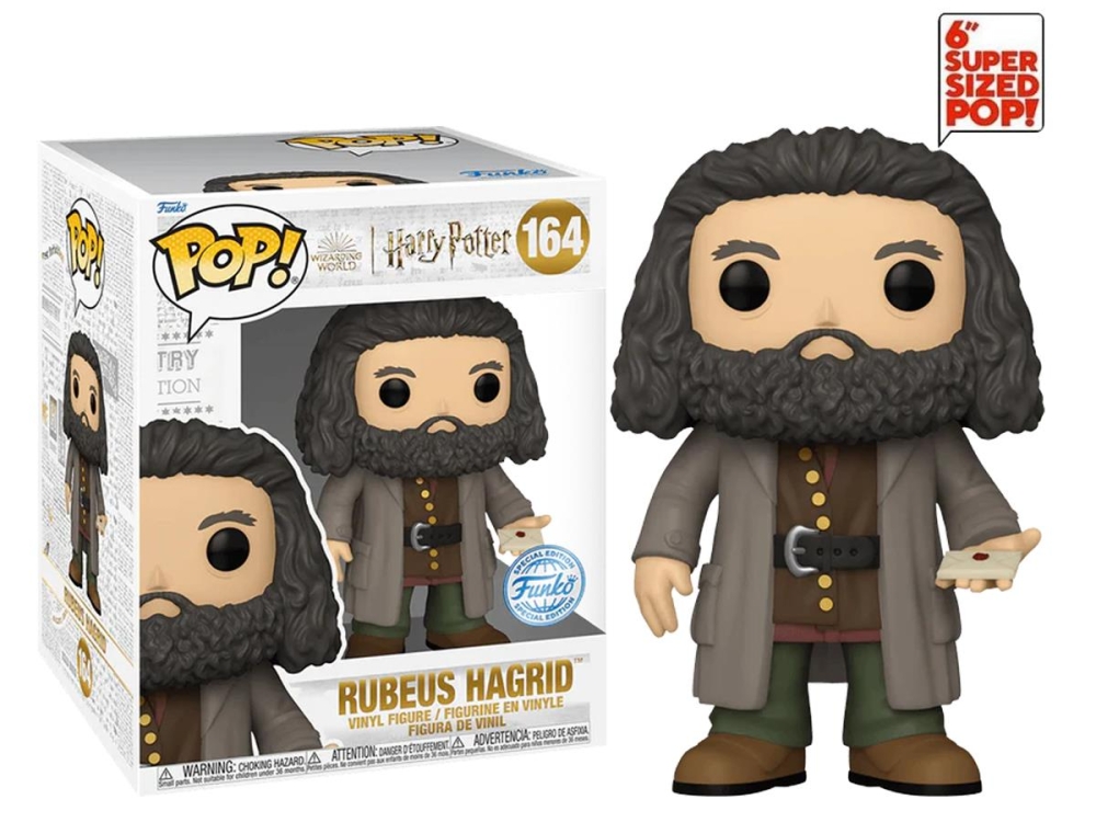 Funko Pop Super Harry Potter - Hagrid With Letter Special Edition No ...
