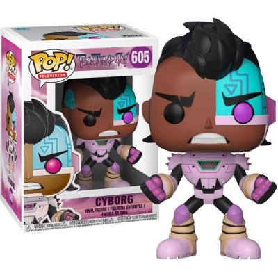 Funko Pop Teen Titans Go Cyborg Figürü