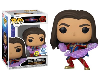 Funko Pop The Marvels Ms. Marvel Glows İn The Dark Special Edition No:1251 Bobble Head