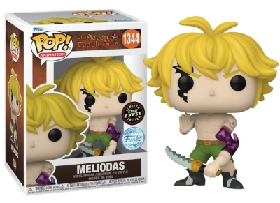 Funko Pop The Seven Deadly Sins - Meliodas Limited Glow Chase Edition No:1344