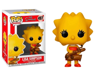 Funko Pop The Simpsons - Lisa Simpson Saxophone Figürü