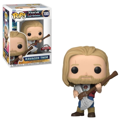Funko Pop : Thor Love and Thunder - Ravager Thor Special Edition No:1085 Bobble-Head