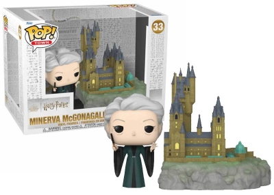 Funko Pop Town Harry Potter - Minerva Mcgonagall With Hogwarts No:33