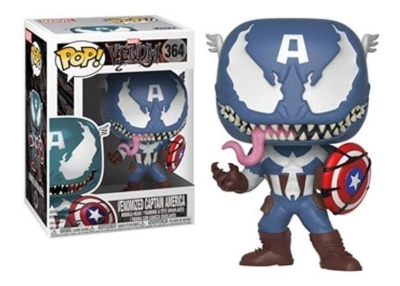 Funko Pop Venomized Captain America Figürü
