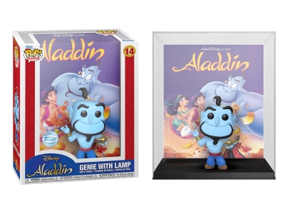 Funko Pop Vhs Covers Disney Aladdin - Genie With Lamp Special Edition No:14