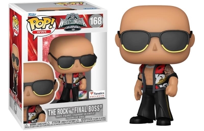 Funko Pop WWE Wrestlemania - The Rock "Final Boss" Special Edition No:168