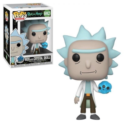 Funko Rick And Morty - Rick With Crystal Skull Figürü
