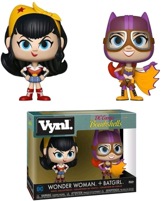 Funko Vynl Dc Bombshells Wonder Woman & Batgirl