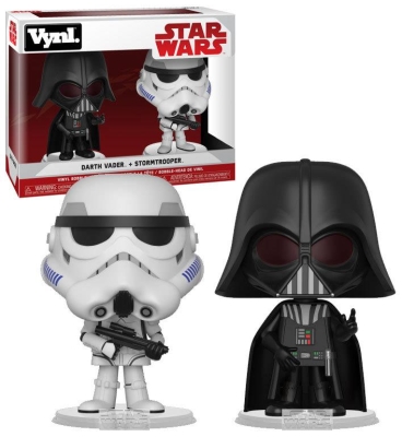 Funko Vynl Star Wars Darth Vader + Stormtrooper Figür