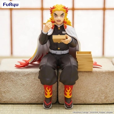 Furyu Demon Slayer: Noodle Stopper Rengoku Kyojuro 14 Cm Pvc Statue