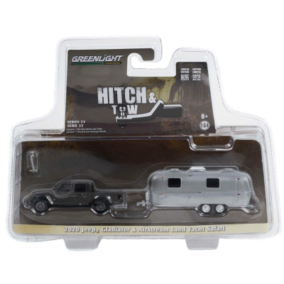 Greenlight 2020 Jeep Gladiator & Airstream Land Yacht Safari 1:64