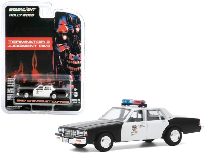 Greenlight Terminator 2 1987 Chevrolet Caprice Metropolitan Police 1-64