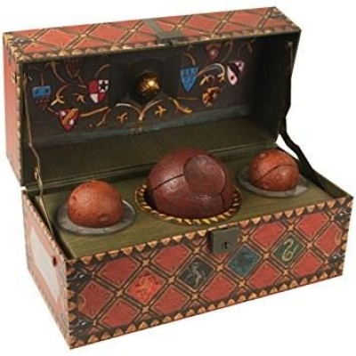 Harry Potter Collectible Deluxe Miniature Quidditch Set With Bonus Poster