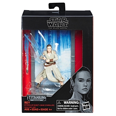 Hasbro Star Wars The Black Series Titanium Series Rey Figürü