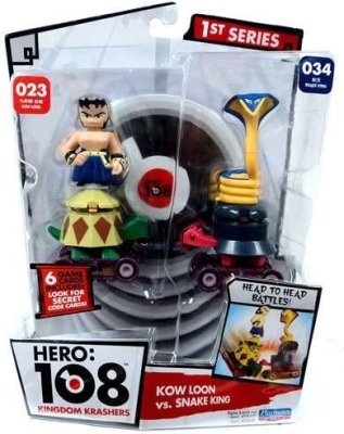 Hero 108 Kingdom Krashers Kow Loon Vs Yilan Kral 2'li Figür
