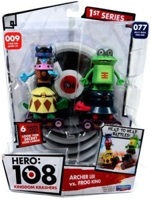 Hero 108 Kingdom Krashers Okcu Lee Vs Kurbaga Kral 2'li Figür