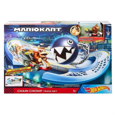 Hot Wheels Mario Kart Chain Chomp Yarış Seti
