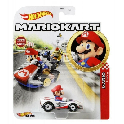 Hot Wheels Mario Kart - Mario - P-Wing
