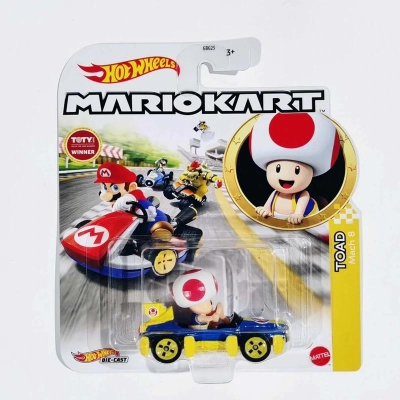 Hot Wheels Mario Kart - Toad - Mach 8