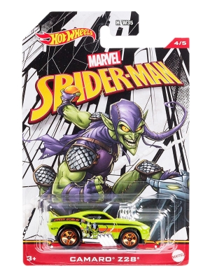 Hot Wheels Marvel Spiderman Camaro Z28