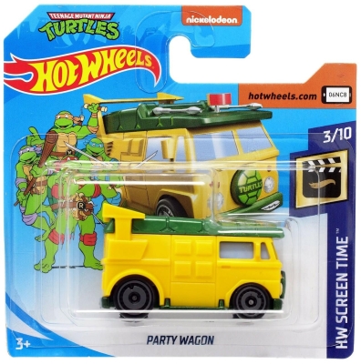Hot Wheels Party Wagon Teenage Mutant Ninja Turtles TMNT