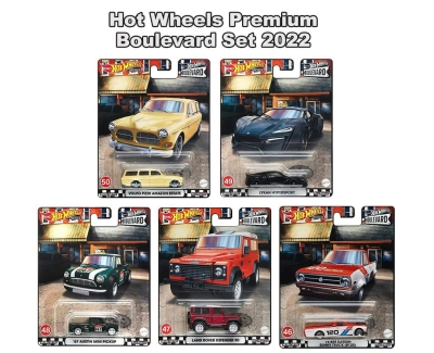 Hot wheels Premium Boulevard Full Set 2022