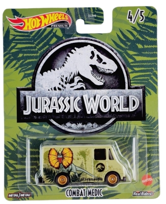 Hot Wheels Premium Jurassic World Combat Medic