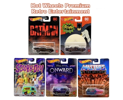Hot Wheels Premium Retro Entertainment Serisi 5'li Set 2021