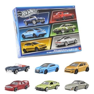 Hot Wheels Silver Serisi Euro Style 6'lı Araba Seti