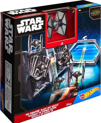 Hot Wheels Star Wars Tie Fighter Blast-Out Battle Playset