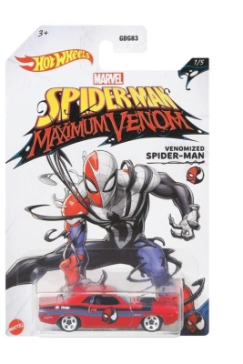Hot Wheels Venomized Spider-man 70 Dodge Hemi Challenger