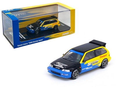 Inno64 Honda Civic (Ef9) Spoon Livery Tuned By Toda Racing Japan 1/64