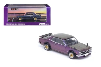 Inno64 Nissan Skyline 2000 Gt-r (Kpgc10) Midnight Purple Ii 1/64