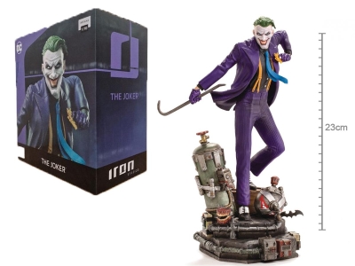 Iron Studios Dc Comics - The Joker Regular Art Scale Statue 1/10 Dccdcg42521-10