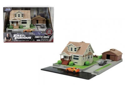 Jada Dom Toretto's Evi Ve Garaj Fast & Furious Diorama Nano