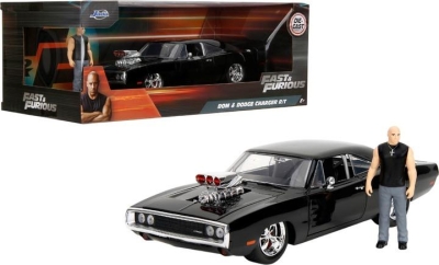 Jada Fast & Furious Dodge Toreto 1:24 + Metal Figür