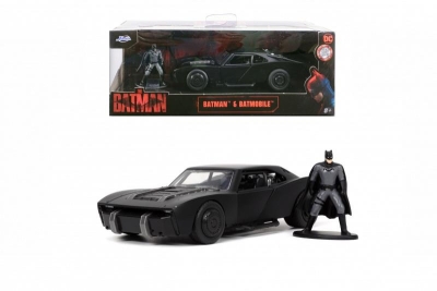 Jada The Batman Batmobile & Batman 2022 1:32 Model Araba 14cm