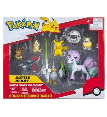 Jazwares Pokemon Battle Multi-Pack 8 Figür Sirfetchd
