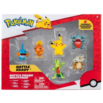 Jazwares Pokemon Battle Multi-Pack 6 Figür Cubone