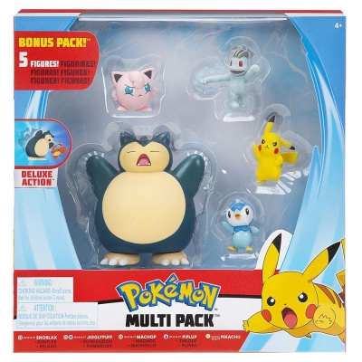 Jazwares Pokemon Battle Multi-Pack 5 Figür Snorlax