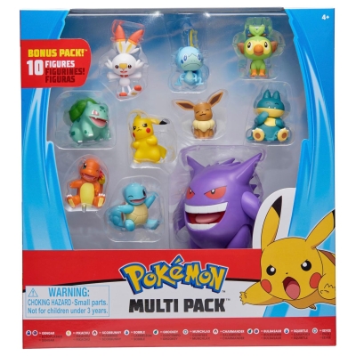 Jazwares Pokemon Battle Multi-Pack 10 Figür Gengar