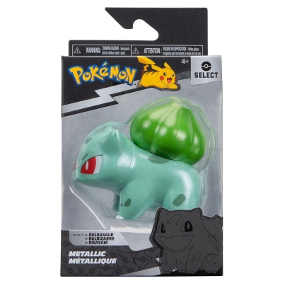 Jazwares Pokemon Select Series Bulbasaur Metalik Figür 8 Cm
