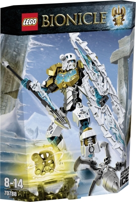 Lego Bionicle Kopaka - Master Of Ice -70788 Not!!! Sıfır Ürün Kutuda Deforme Mevcuttur