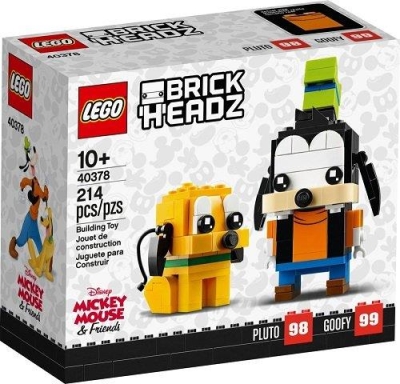 Lego Brickheadz Disney Pluto + Goofy Figürü