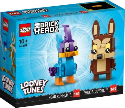 Lego BrickHeadz Looney Tunes Road Runner + Wile E. Coyote 40559