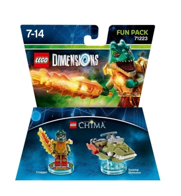 Lego Dimensions Legends Of Chima - Cragger - Swamp Skimmer