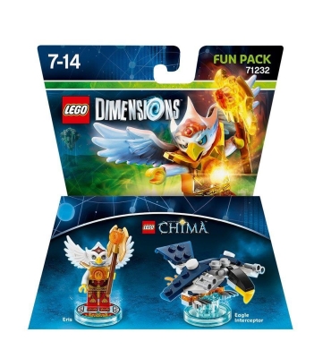 Lego Dimensions Legends Of Chima Eris - Eagle Interceptor Figürü