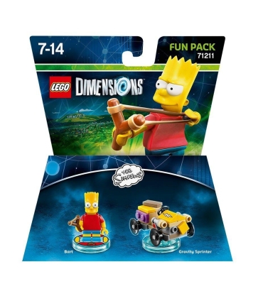 Lego Dimensions The Simpsons - Bart - Gravity Sprinter
